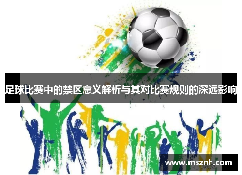 足球比赛中的禁区意义解析与其对比赛规则的深远影响